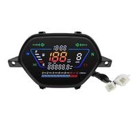 Indicador kilometraje Motocicleta Medidor digital para motocicleta, tacómetro, odómetro, instrumento electrónico para, tablero de instrumentos para WAVE100/110