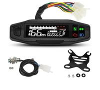 Indicador kilometraje Motocicleta Pantalla del tablero de la motocicleta Tacómetro Medidores digitales Grupo instrumentos Indicador luz señal giro Universal