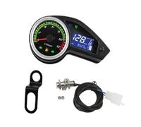 Indicador kilometraje Motocicleta Tacómetro para motocicleta, instrumento digital, odómetro, tablero de instrumentos para 12 V, universal