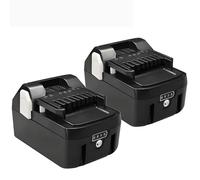 Indicador LED Compatible Con Hitachi 18V Batería De Litio Para Taladro Sierra Y Atornillador Sin Cable, 5000mAh, Batería De Repuesto Con Placa De Protección, BCL1815(2PCS)