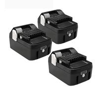 Indicador LED Compatible Con Hitachi 18V Batería De Litio Para Taladro Sierra Y Atornillador Sin Cable, 5000mAh, Batería De Repuesto Con Placa De Protección, BCL1815(3PCS)