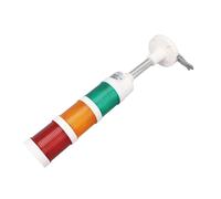 Indicador LED Luz de Pila de Torre Indicador Industrial Luces de Advertencia Indicador de Columna Lámpara Indicadora de Torre Baliza 3 Capas 220 V con Zumbador