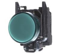 Schneider Electric Piloto luminoso Harmony XB4 XB4BVB3 LED 24 V 22 mm IP65 Verde