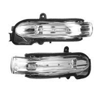 Indicador luz Giro para Benz Clase C W203 4 Puertas 2003 2004 2005 2006 2007 2038201621 1/2 Piezas Luz Señal Giro para Espejo Retrovisor De Coche(Left and Right)