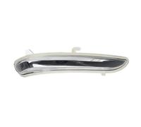Indicador luz Giro para Peugeot 208 2012-2017 1/2 Piezas Carcasa De Indicador De Espejo Retrovisor Lateral Delantero De Coche Izquierda Y Derecha ABS + PC Sin Bombilla(Right)