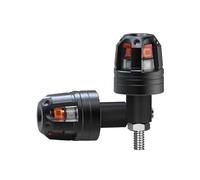 Indicador luz señal Giro 2 Luces Intermitentes De 12 V para Motocicleta, Barra De Agarre, Luz Intermitente, Luz De Esquina, Luz De Posición Lateral