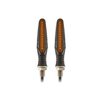 Indicador luz señal Giro Intermitentes De Motocicleta E11 con Relé Incorporado, Indicador De Señal De Giro 335SMD, Luz Intermitente De Flujo Universal M10
