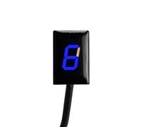 Indicador Marcha Moto Compatible Con Suzuki Para RMX450Z Para RMZ250 Para RMZ450 Engranaje Motocicleta Para Medidor De Velocidad Indicador Cambio Marcha Motocicleta Accesorios(Blue)