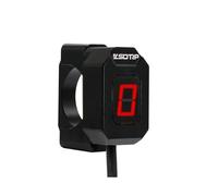 indicador marcha sensor marcha Indicador de marcha digital universal para motocicleta, pantalla LED, soporte magnético para palanca cambios