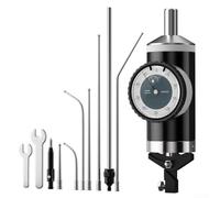 Indicador mecánico de palanca de centrado con escala de 0 01 mm, resistente a las vibraciones y cubierta de reloj para medición industrial
