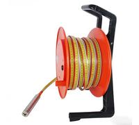 Indicador Profundidad Agua De Pozo, Medidor De Nivel De Agua 10M-300M Para Agua Subterránea, Con Sonda Fija De 0.59 Pulgadas Y Cinta De Acero, Para Pozos, Perforaciones, Embalses(300M)