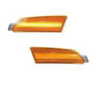 Indicador Retrovisor Para 6 2009 2010 2011 2012 2013 Kit Luces LED Posición Laterales Para Parachoques Delantero Coche Posición Luces Giro Estacionamiento(Yellow Lens Amber)