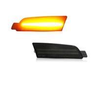 Indicador Retrovisor Para 6 2009 2010 2011 2012 2013 Kit Luces LED Posición Laterales Para Parachoques Delantero Coche Posición Luces Giro Estacionamiento(Smoked Lens Amber)