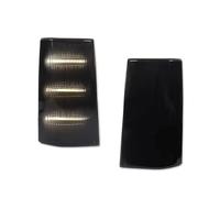 Indicador Retrovisor Para Chevy Para Impala Para Caprice Luces LED De Posición Delanteras Y Laterales Direccionales De Estacionamiento Accesorios(Smoked Lens White)