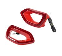 Indicador Retrovisor Para Dodge Para Charger Para SRT Para SRT Para Scat Para Pack Para Grille 2015-2021 Luces Direccionales Secuenciales LED DRL(Red Lens)