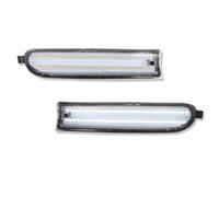 Indicador Retrovisor Para Rav4 1996-1997 Señal Giro LED Secuencial Luz Conducción Antiniebla LED DRL Accesorios Automóvil Espejo Retrovisor Automóvil Señal Giro(Clear Lens)