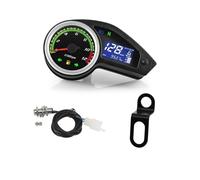 Indicador rpm moto Tacómetro digital universal para motocicleta de 12 V, odómetro, tablero de instrumentos para motocicleta para CG GY200 de Brasil