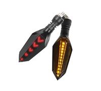 Indicador Señal Giro Compatible Con CB599 Para CB600F Para CB750 Para CB900F Para CB919 Para Hornet 250 900 Luces Intermitentes De Motocicleta Luces ndicador Flujo(1 pair red-yellow)