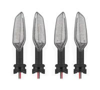 Indicador Señal Giro Compatible Con FZ-6S Para 2004-2009 Para MT-07 Para Tracer 2016-2023 Para FZ-07 2014-2020 Indicador De Luz De Señal De Giro Delantera Y Trasera De Motocicleta(Clear,4pcs)