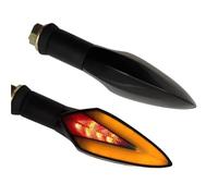 Indicador Señal Giro Compatible Con MV Para Agusta Para Brutale 675 800 900 910 1 Par De Luces De Giro Para Motocicleta, Intermitentes Traseros, Luz Roja Ámbar