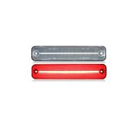 Indicadora Espejo Para Hummer Para H2 2003-2009 Lente Ahumada Transparente Lámpara LED Posición Lateral Ámbar Luces Guardabarros Delantero Rojo Trasero