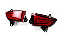 Indicadoras Giro Vehículo 1 Par Luces Parachoques Trasero Coche Lámpara LED Freno Tres Funciones Reflectora Señal Giro Trasera Para Piloto 2019 2020 2021