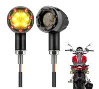 Indicadores de dirección, indicadores de dirección para moto, pequeños intermitentes LED | Indicadores luminosos delanteros y traseros LED | Pequeños intermitentes de para una mejor