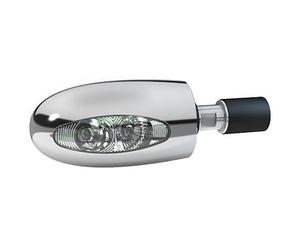 Indicadores de extremo del manillar Kellermann BL 1000 LED, cromo, plata para Hombres