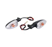 Indicadores De Motocicleta Luces Intermitentes Delanteras Y Traseras Para Motocicleta Compatibles Con BMW Para R 1200 GS F 650 800 RK S HP2 K 1300(WHITE)