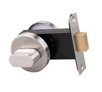 Indicadores de ocupación de baño de acero inoxidable que indican el estado de la puerta del baño del baño público