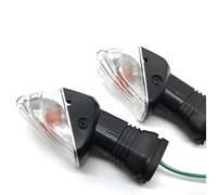 Indicadores de tráfico para Kawasaki para Z750S para ZX-6R 6RR | Intermitente delantero/trasero para motocicleta(Claro)