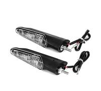 Indicadores Funcionamiento Intermitente De Señal Giro Motocicleta para CRF1000 L Africa Twin 2015-2021 Lámpara Indicadora Luz Iluminación(Blanco,12)