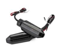 Indicadores Funcionamiento Luz Direccional Delantera para Motocicleta, Intermitente para XL750 Transalp 750 NT1100, Intermitentes De Circulación Diurna Iluminación(Humo B)