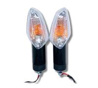 Indicadores luminosos Luz De Señal De Giro Para Motocicleta Con Lente Blanca Luz Indicadora Delantera Y Trasera Para CBR 250R 300R CB300 CBF125 C&BF 150 Stunner