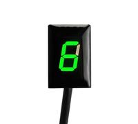 Indicadores Marchas Compatible Con Suzuki Para GSX250R 2018-2019 Para GSX1000F Para Katana Para GSX1400 2001-2009 Indicador De Marcha De Motocicleta Medidor De Pantalla De Marcha(Green)