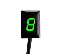 Indicadores Marchas Para CBR500R 2013-2018 Para CBR600F 2011-2013 Para CBR600RR 2003-2006 Motocicleta LCD 6 Para Indicador De Marcha De Nivel 1-6 Medidor Digital(Green)