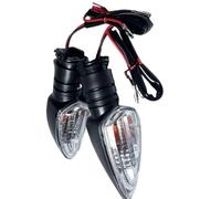 Indicadores Torneado Compatible Con FZ-6S Para 2004-2009 Para XSR 125 2021-2023 Para YZF Para R15 2008-2010 Luces Indicadoras De Giro De Motocicleta Lámpara Intermitente(White)