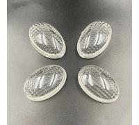 Indicadores Torneado Compatible Con W800 Para Cafe 2019 2020 2021 2022 2023 Para Ninja Para 250R 2008 2009 2010 2011 2012 Luz Indicadora De Señal Giro Y Motocicleta(Clear Lens 2 pair)