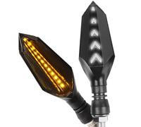 Indicadores Torneado Compatible Con X-ADV 750 Para Grom Para MSX125 Para MSX125SF 2017 2018 Luces Intermitentes De Motocicleta(1 pair white-yellow)