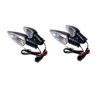 Indicadores Torneado Compatible Con YZF Para R15 Para V2 2011-2016 Para V3 2017-2020 Para V4 2021-2023 Luces Indicadoras De Giro De Motocicleta Lámpara Intermitente(2 pair white)