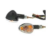 indicadores Vicma prender fuego negro m10 Doozy cortos para moto, scooters