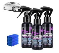 Indicatek High Protection Fast Nano Ceramic Coating Spray, 3 in 1 Ceramic Car Spray, 2025 New Multi-functional Coating Renewal Agent, Cars Nanoceramic Paint Agent (3pcs)