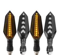 Indicatori di Direzione Moto Compatible Con Suzuki Para GSR400 Para GSR600 Para GSR750 Para GSR1000 Para GSR1100 Indicador De Luz Intermitente De Señal De Giro Izquierda Y Derecha Para Motocicleta