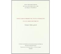 Indice griego-hebreo del texto Antioqueno en los libros históricos