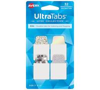 Índices Adhesivos 25,4x38,1 mm, 32 Unidades, 4 Diseños Holográficos