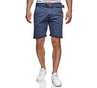 Indicode Hombres Arroyo Pantalón Corto confeccionado en 98% algodón China Blue M