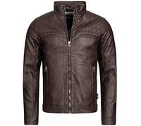 Indicode Hombres Brook Chaqueta confeccionada en polipiel