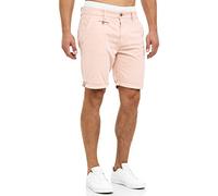 Indicode Hombres Cuba Chino Shorts | Pantalón Chino Corto con 5 Bolsillos Cameo Rose XL