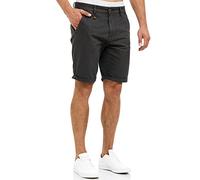 Indicode Hombres Cuba Chino Shorts | Pantalón Chino Corto con 5 Bolsillos Raven 3XL