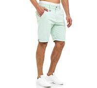 Indicode Hombres Cuba Chino Shorts | Pantalón Chino Corto con 5 Bolsillos Surf Spray 3XL